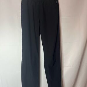 Apana Black Relaxed Cargo Athletic Pants